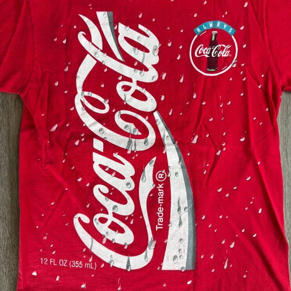 Vintage 1994 Coca Cola T Shirt Single Stitch Coke Tee - Picture 5 of 6